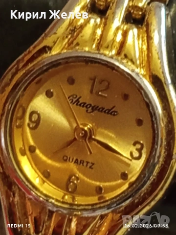 Дамски часовник кварц много красив стилен дизайн 49044, снимка 2 - Дамски - 53491397