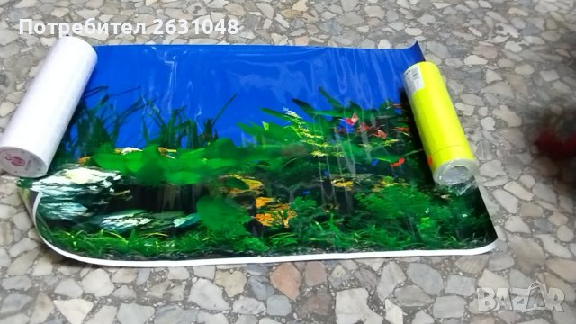 фон за аквариум двулицев – различни размери, снимка 7 - Оборудване за аквариуми - 42944282