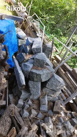 Дялан камък - дялан гранит 2,5 м/куб , снимка 13 - Строителни материали - 49447871