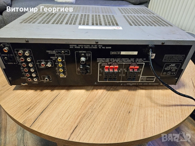 Усилвател JVC RX-6012RSL, снимка 4 - Ресийвъри, усилватели, смесителни пултове - 53137136