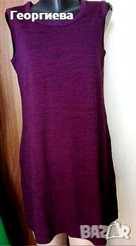 Нова ежедневна рокля от ватирано трико в лилаво👗М, L👗 арт.146