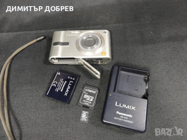 ЦИФРОВ ФОТОАПАРАТ PANASONIC LUMIX DMC FX10 6 MP DIGITAL CAMERA, снимка 1