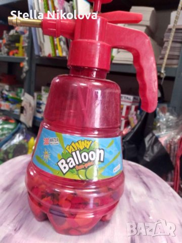 Комплект 300 водни балона,помпа за въздух и вода