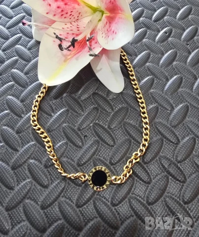 колие от медицинска стомана в кутия Bvlgari chanel , снимка 5 - Колиета, медальони, синджири - 51147065