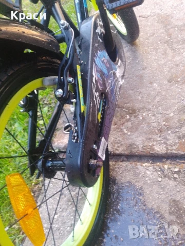 Детски велосипед 16инча biox monster black