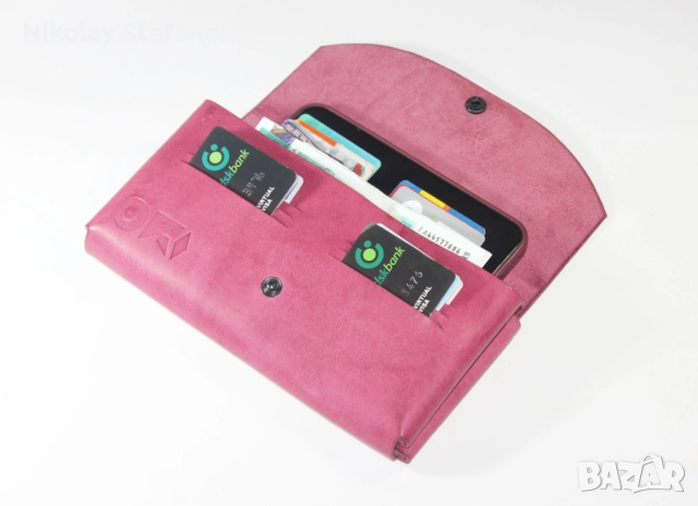 Дизайнерски оригами портфейл, снимка 5 - Портфейли, портмонета - 52755429