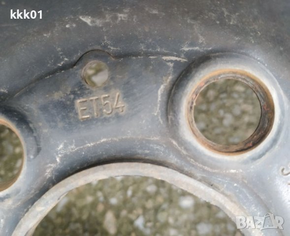 4 бр. метални джанти оригинални за Mercedes A class и др. 5 1/2 J x 15H2 ET 54 , 5x112, снимка 4 - Гуми и джанти - 34628901