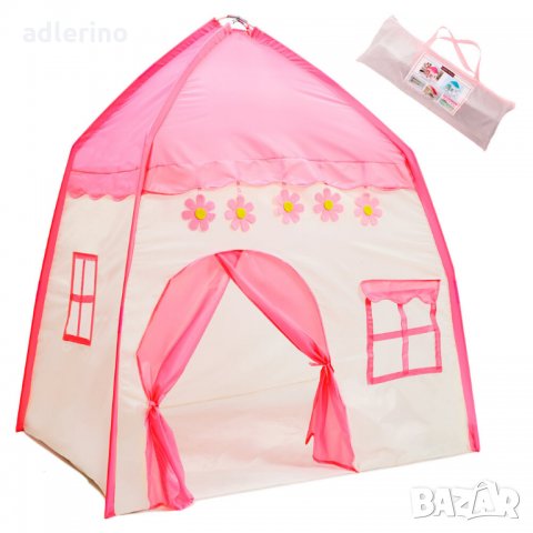Детска палатка, къща на принцеса, мотив Розови цветя в Играчки за стая в  гр. Айтос - ID34316004 — Bazar.bg