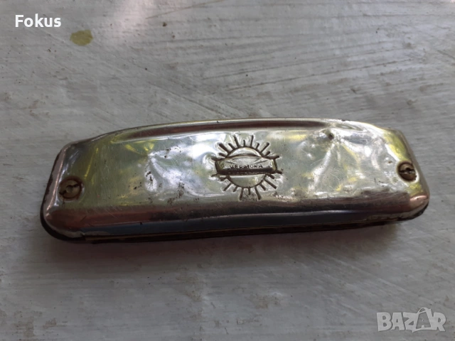 Малка колекционерска маркова хармоника Weltmeister, снимка 4 - Антикварни и старинни предмети - 53469873