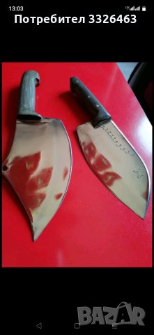 Аламзан ръчно ковани ресиорна стомана 65г, снимка 2 - Градински инструменти - 39469748