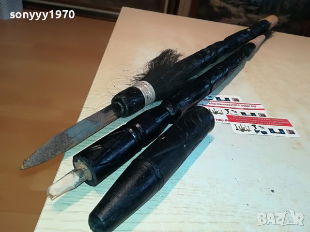 африканско копие с метален връх 1812221846, снимка 2 - Антикварни и старинни предмети - 39048065