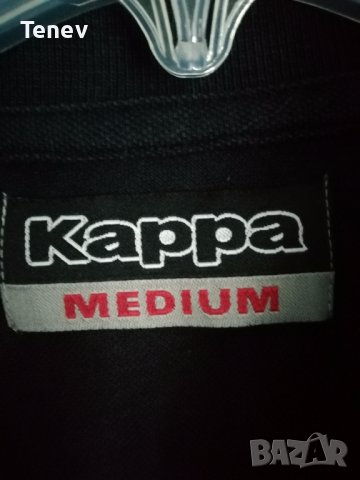 Kappa оригинална черна памучна тениска , снимка 3 - Тениски - 37782572