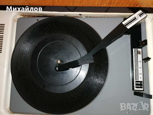 Радио "Сириус 309"1975г., с грамофон, снимка 6 - Антикварни и старинни предмети - 27961108