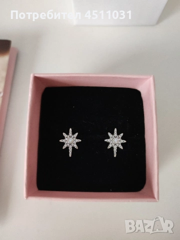 Обеци Пандора/Pandora , снимка 5 - Обеци - 53491202