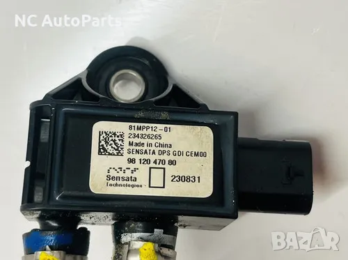 Сензор за налягане на отработени газове за Опел Мока 1.2 бензин EB2LTD HN09 136 коня 9812047080 2023, снимка 2 - Части - 49314028