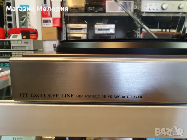 💽📻📀🎶 Грамофон ITT EXCLUSIVE LINE HIFI 9010 Belt Drive Record player В отлично техническо и визуа, снимка 5 - Грамофони - 49345043