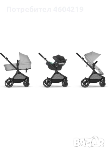 Бебешка количка Cybex eos 3v1, снимка 1