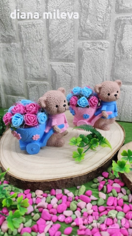 Сладки малки мечета в розово и синьо!, снимка 4 - Декорация за дома - 52013642