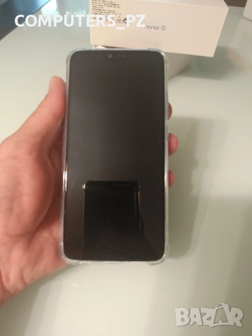 Телефон Huawei Honor 10 64GB много добро състояние, с прозрачен гръб, осемядрен с 2 Sim, снимка 4 - Huawei - 51908565
