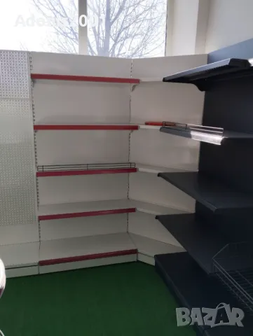 Нови метални крайстенни, ъглови стелажи. Стелажи с перфо-гръб. , снимка 4 - Стелажи и щандове - 25160643