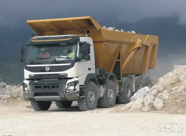 Транспорт с Камион 37 тона товароносимост САМОСВАЛ -автоматично разтоварване, изсипване на НАСИПНИ 