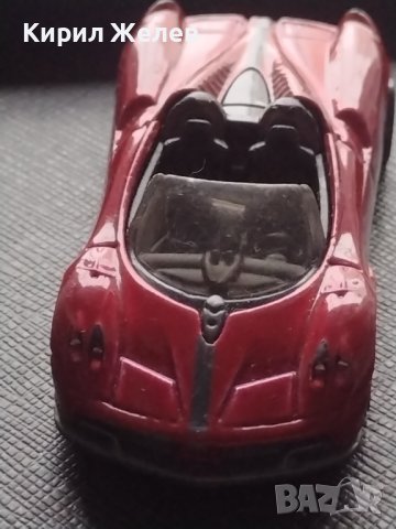 Метална количка кабриолет Pagani Huayra Roadster MADE IN MALAYSIA за КОЛЕКЦИОНЕРИ 9846, снимка 2 - Колекции - 43707256