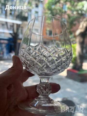 Френски кристални чаши, снимка 5 - Чаши - 51361022