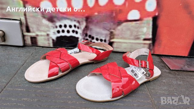 Английски детски сандали естествена кожа-NEXT , снимка 1