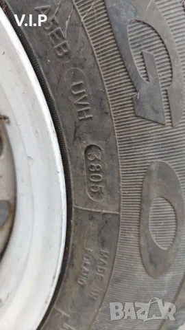 Стара резервна гума с джанта, снимка 3 - Гуми и джанти - 47335084