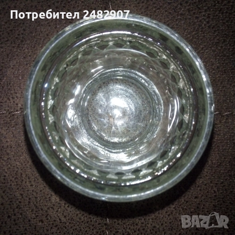 Стара стъклена чашка, снимка 8 - Антикварни и старинни предмети - 51933510