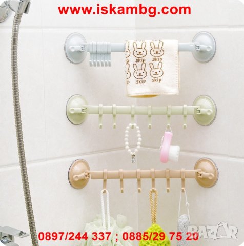 Вакуумна закачалка с 6бр. - код 2087, снимка 11 - Други стоки за дома - 26835047