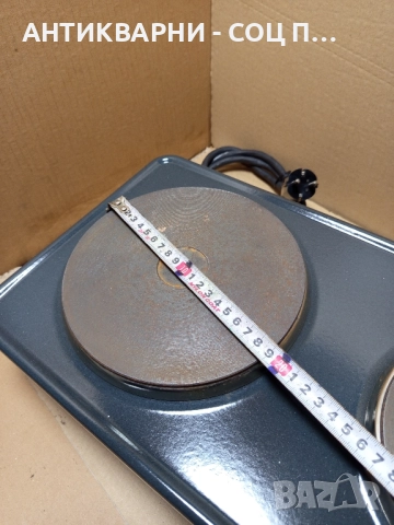 Соц Стар Електрически Двоен Котлон. , снимка 10 - Антикварни и старинни предмети - 52355991