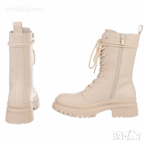 Дамски боти с връзки, 3цвята , снимка 16 - Дамски боти - 52148594