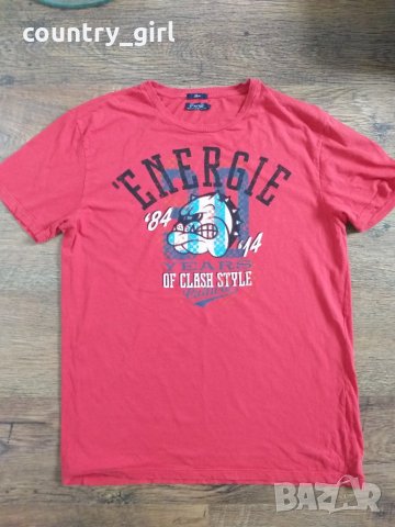  Energie - страхотна мъжка тениска, снимка 4 - Тениски - 28738086