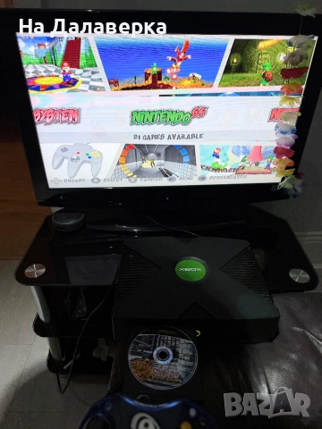 Xbox Classic OG Black – Modded (BMC Emustation Mod) + PowerPad Pro контролер!, снимка 11 - Xbox конзоли - 52404771
