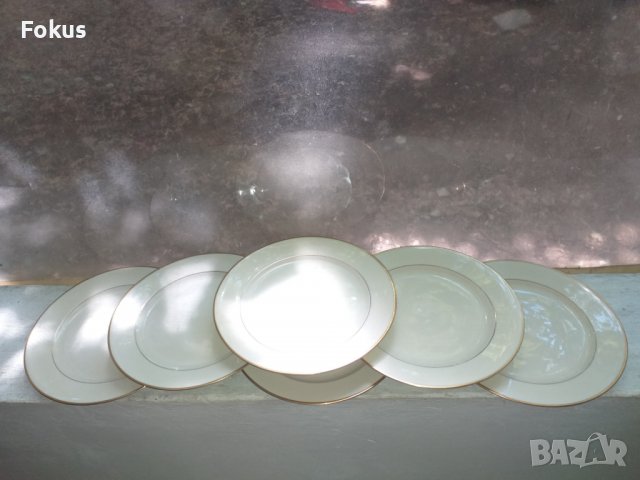 Порцелан Fein Bayreuth Bavaria лот 6 чинии, снимка 1 - Антикварни и старинни предмети - 37564974