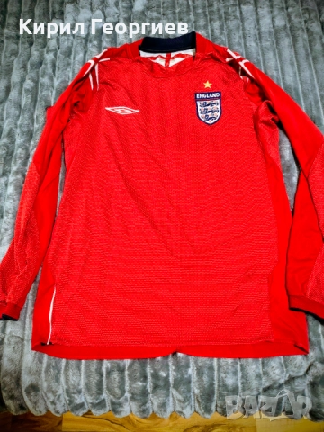 Оригинални тениски Umbro England., снимка 3 - Спортни дрехи, екипи - 52422978