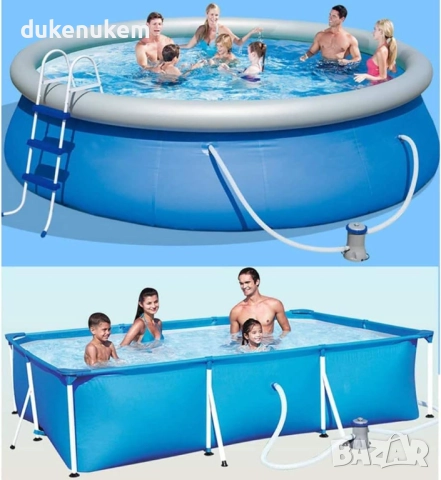 Комплект от 3 маркучи за басейн, 32мм, 150см, за Intex 330GPH, 530GPH, 1000GPH, снимка 6 - Басейни и аксесоари - 52272026