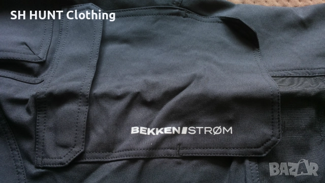 BEKKEN & STROM Lillehammer Work Stretch Pants Signal размер 5-6XL работен еластичен панталон W4-68, снимка 7 - Панталони - 52026784
