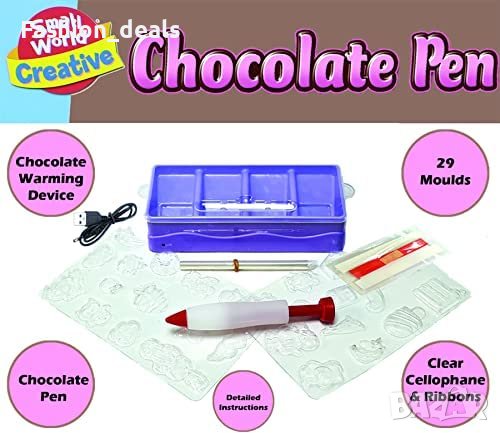 Нов Комплект химикалки за декориране на шоколад Детски аксесоар , снимка 3 - Други - 40322676