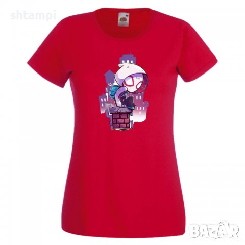 Дамска тениска Marvel Spider Gwen  Игра,Изненада,Подарък,Геймър,, снимка 4 - Тениски - 36785347