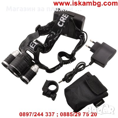 Акумулаторен челник, фенер за колело LL-6633 CREE XM-L T6 и XP-E Q5, снимка 16 - Други стоки за дома - 28469934