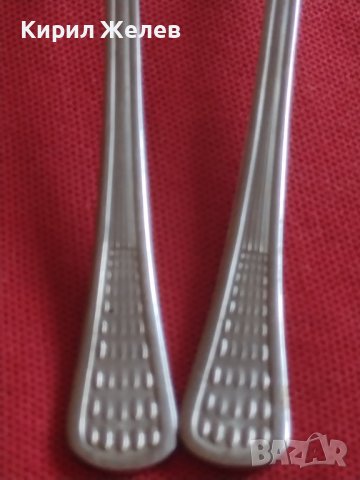 Две стари лъжички от соца неръждавейка за кафе чай 42088, снимка 2 - Други ценни предмети - 43845732