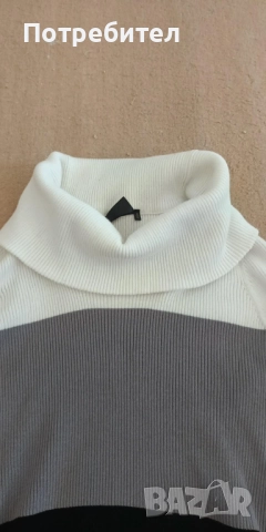 Нов вълнен пуловер S-М