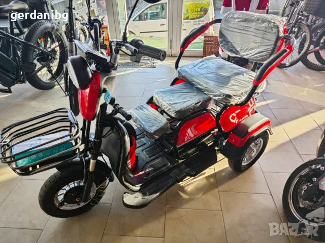 Електрическа триколка, високопроходима, 800W, LCD дисплей, снимка 7 - Мотоциклети и мототехника - 47868091