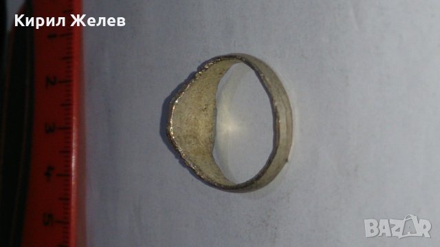 Старинен пръстен сачан над стогодишен - 59661, снимка 4 - Пръстени - 29004012