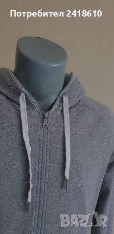 Hugo Boss Jacket Hooded Full Zip Mens Size М ОРИГИНАЛ! Суичер с цял Цип!, снимка 16 - Спортни дрехи, екипи - 38372297