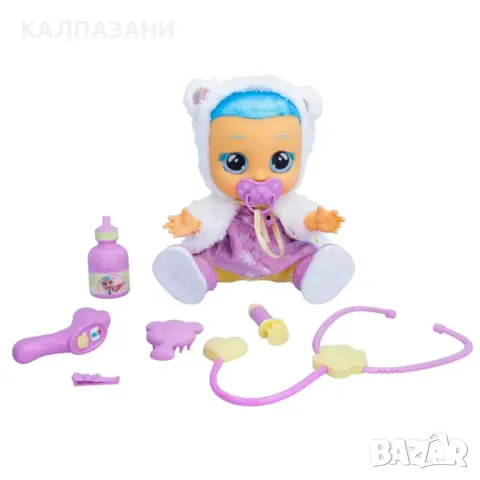 IMC Плачеща кукла CRYBABIES KRISTAL Болно бебе 904125, снимка 5 - Кукли - 49496254