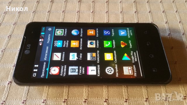 ПРОМО!LG P990 работещ за батерия и капак, снимка 3 - LG - 28409367