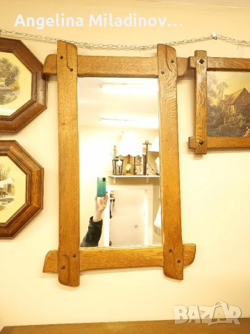 Огледала с дъбови рамки , снимка 2 - Огледала - 40209547